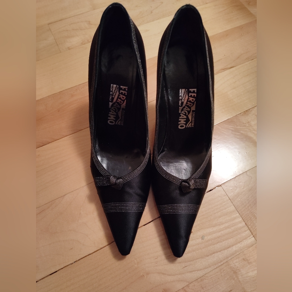 Salvatore Ferragamo Black Women's Shoes